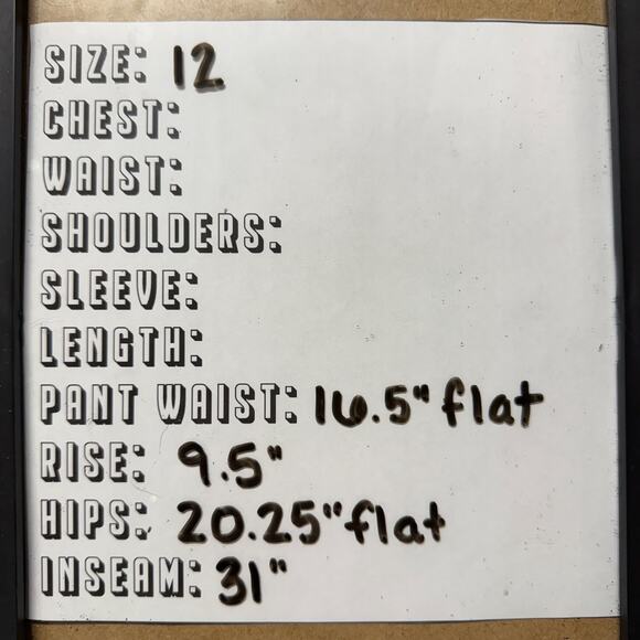 J Jill Jean Womens Size 12 Dark Wash Flare Leg Denim Trouser Classic Preppy Blue - Picture 10 of 10